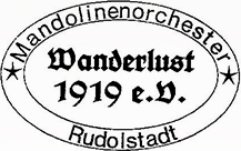 Logo Mandolinenorchester Wanderlust e.V. 1919